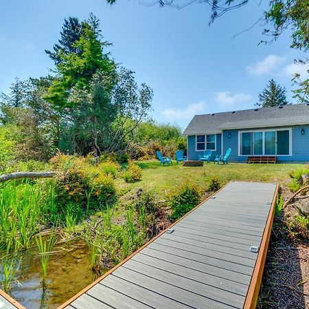 Canal Cottage Retreat With Dock And Waterfront Views Ошен Шорс Экстерьер фото